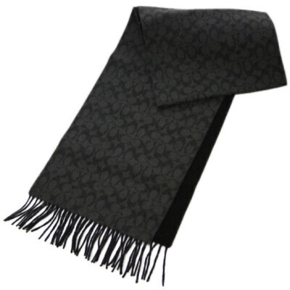 Coach Bi-color signature scarf